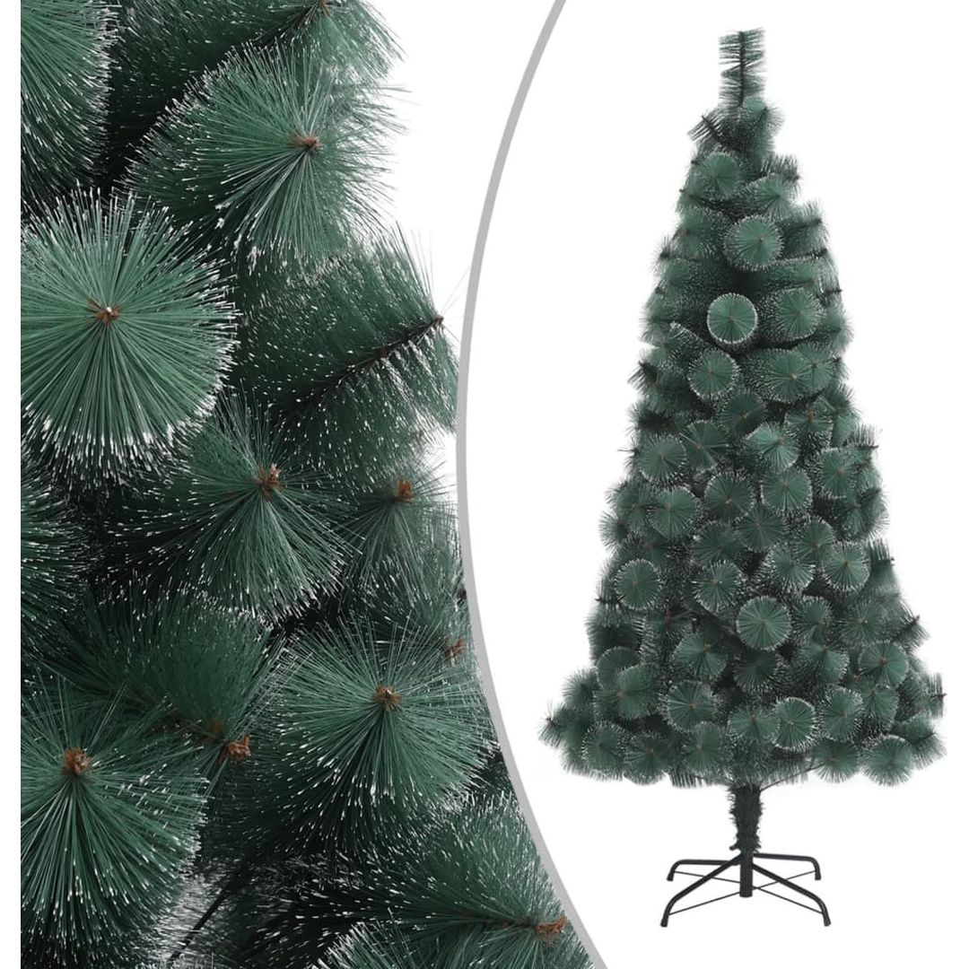 Χριστουγεννιάτικο Δέντρο Πράσινο 150εκ με Μεταλλική Βάση 328483
