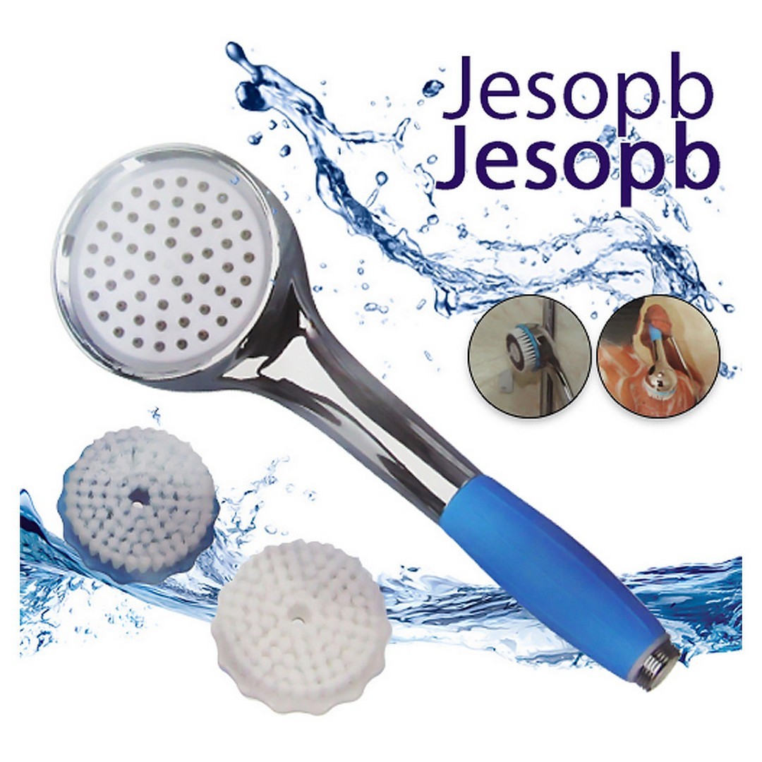 Τηλέφωνο ντουζ με ενσωματωμένο φίλτρο νερού και βούρτσες καθαρισμού - Jesopb Jesopb