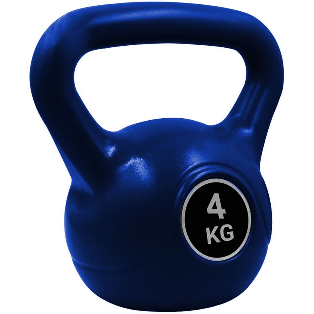Kettlebell από PVC 4kg 25566-38 Μπλε