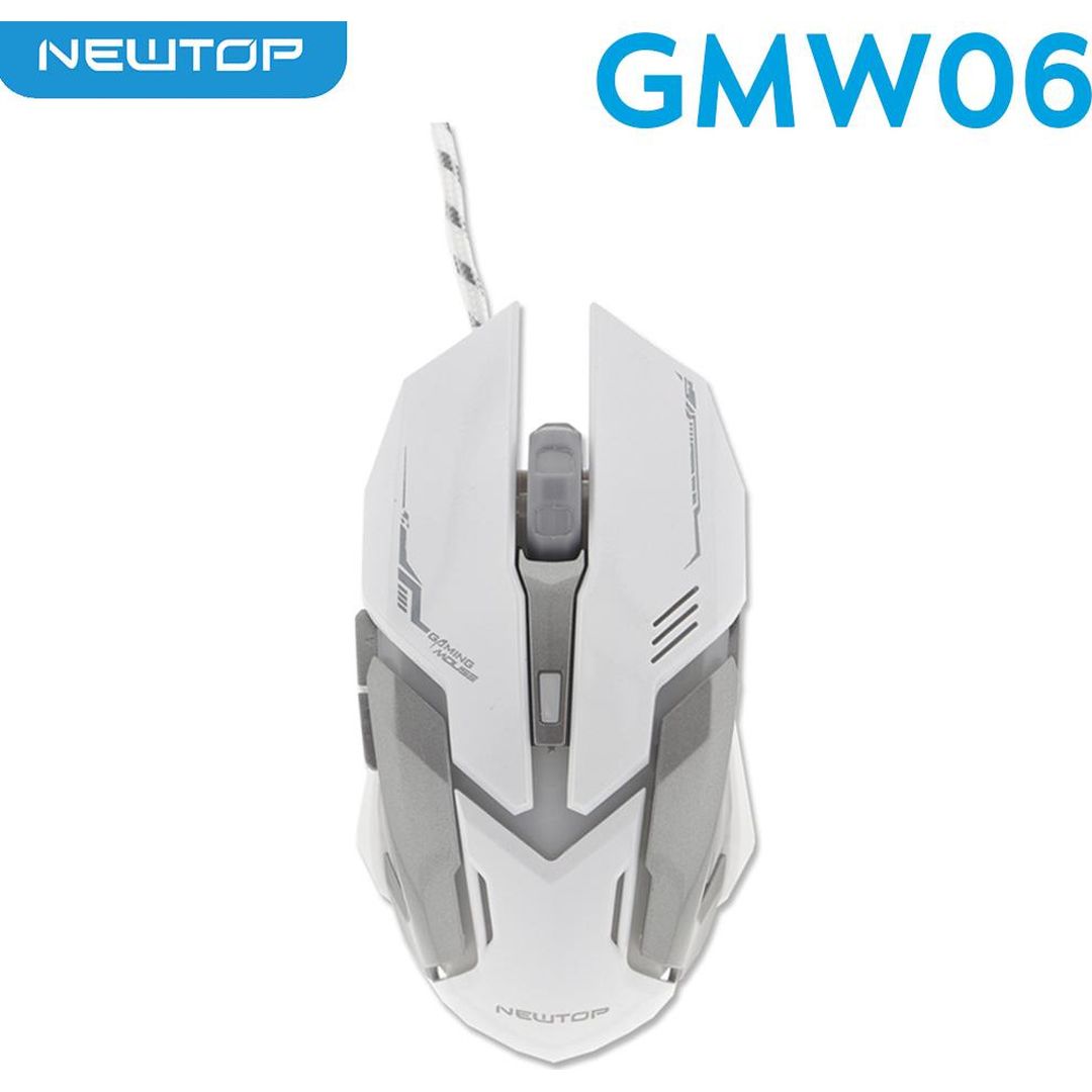 Newtop GMW06 Gaming Ποντίκι Λευκό