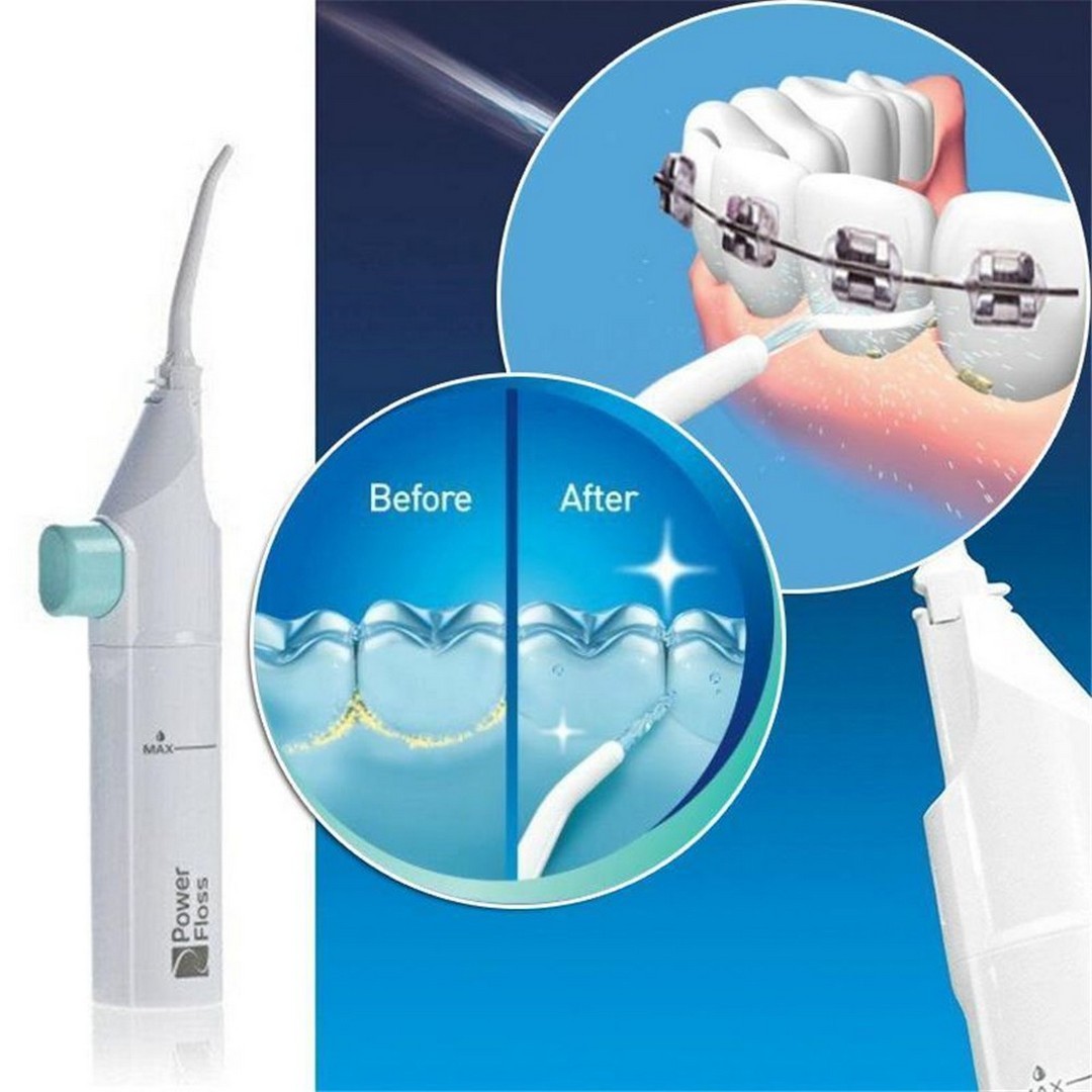 Επαναστατική συσκευή καθαρισμού δοντιών με πίεση νερού - Power Floss