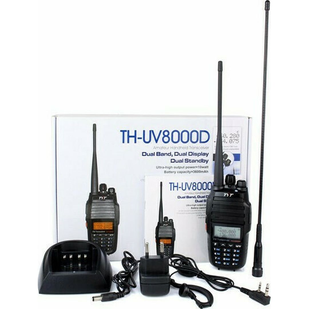 TYT TH-UV8000D Megapack Ασύρματος Πομποδέκτης UHF/VHF 10W με Μονόχρωμη Οθόνη