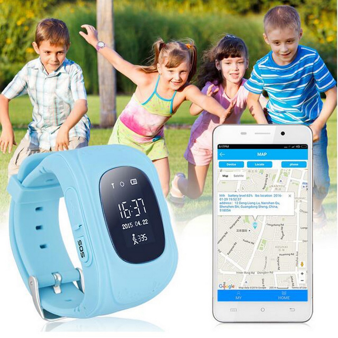 Παιδικό ρολόι με ενσωματωμένη συσκευή GPS, δυνατότητα ειδοποίησης SOS, βηματομετρητή, τηλέφωνο