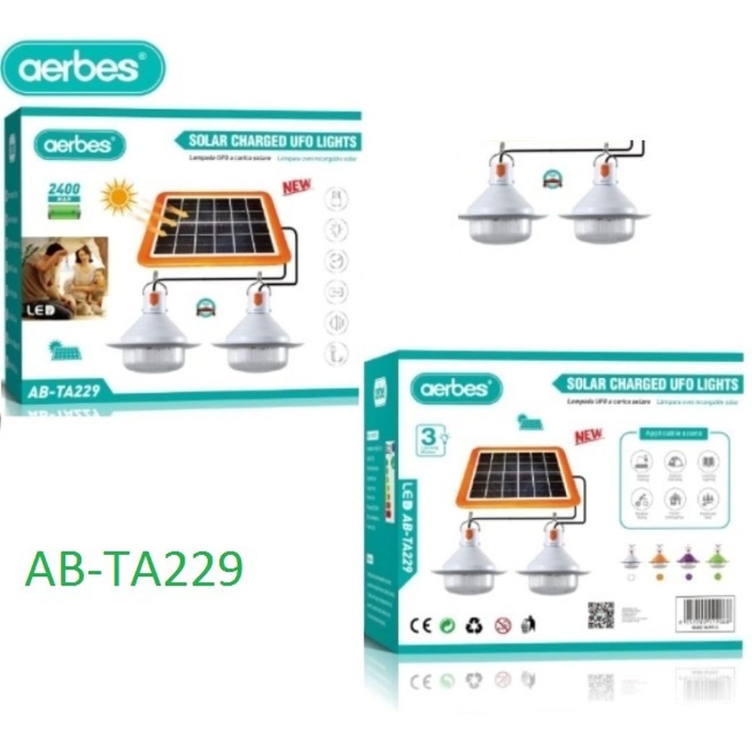 AB-TA229 Κρεμαστό Ηλιακό Φωτιστικό με Φωτοκύτταρο 81007JKG50CL