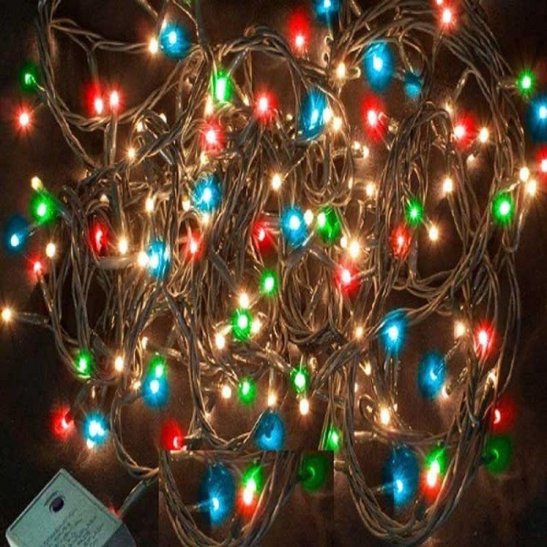 Χριστουγεννιάτικα 96 led λαμπάκια κουρτίνα BX-029 πολύχρωμη