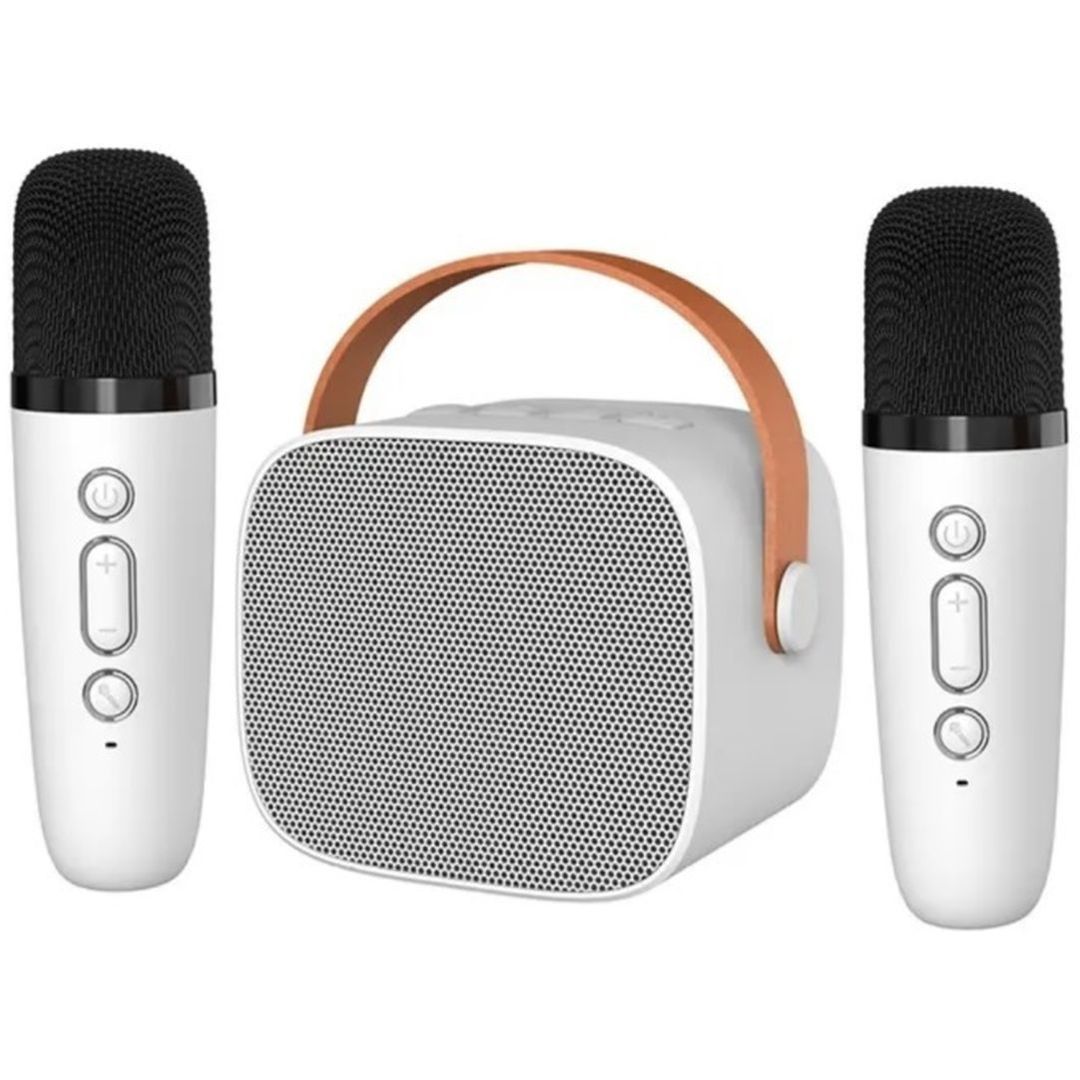 Moxom Σύστημα Karaoke με Ασύρματα Μικρόφωνα MX-SK63 σε Λευκό Χρώμα