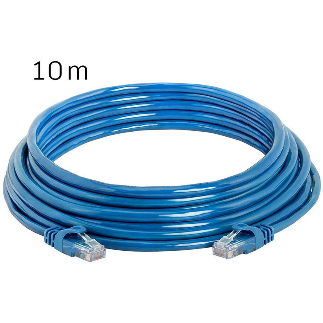 Καλώδιο Δικτύου Ethernet Cat6e 10m TR-2063 Μπλε