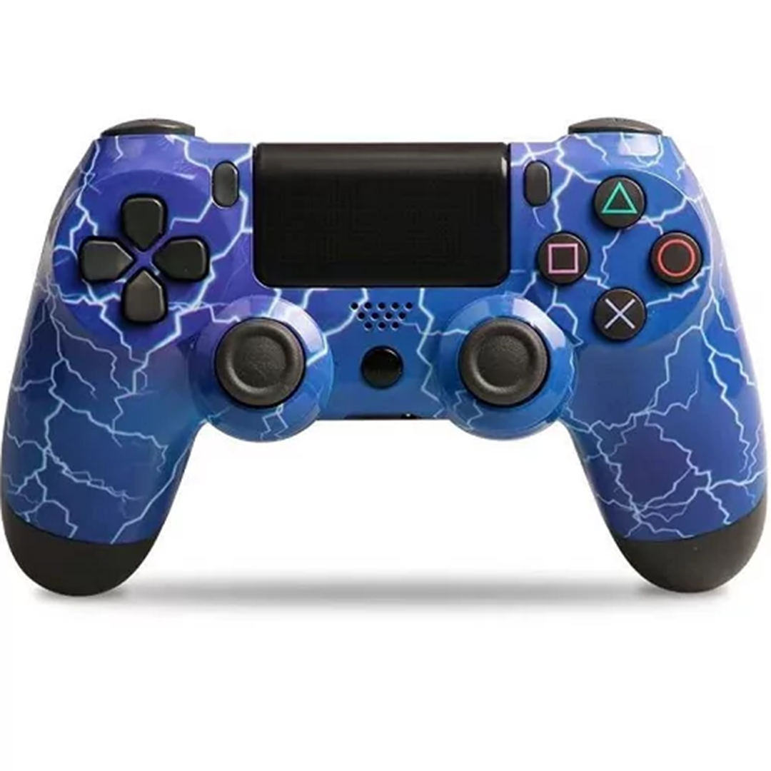 Ασύρματο χειριστήριο Doubleshock 4 bluetooth για PS4, PS TV μπλε κεραυνός