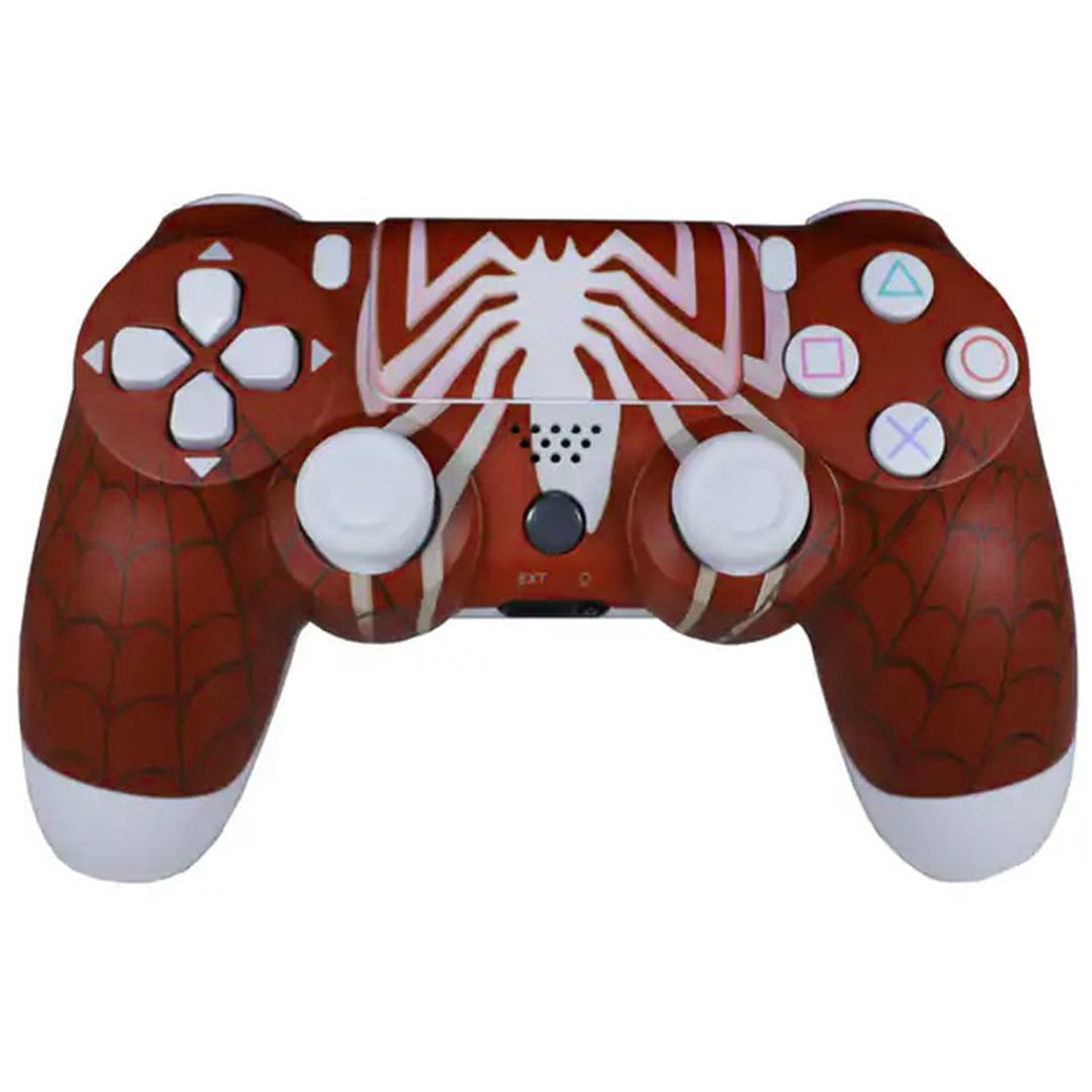 DoubleShock Ασύρματο Gamepad για PS4 Spiderman Dark Red