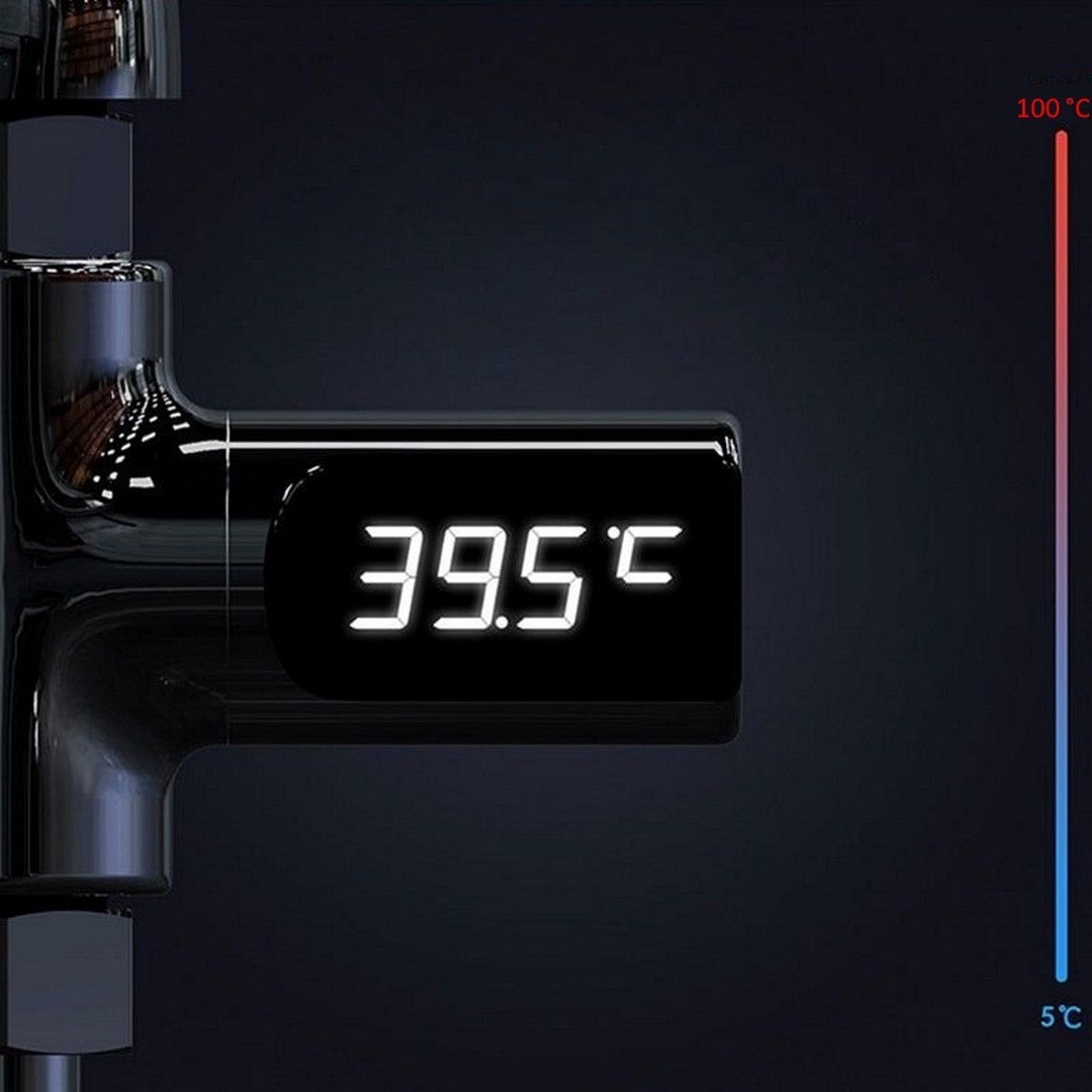 Ψηφιακό θερμόμετρο βρύσης με LCD οθόνη