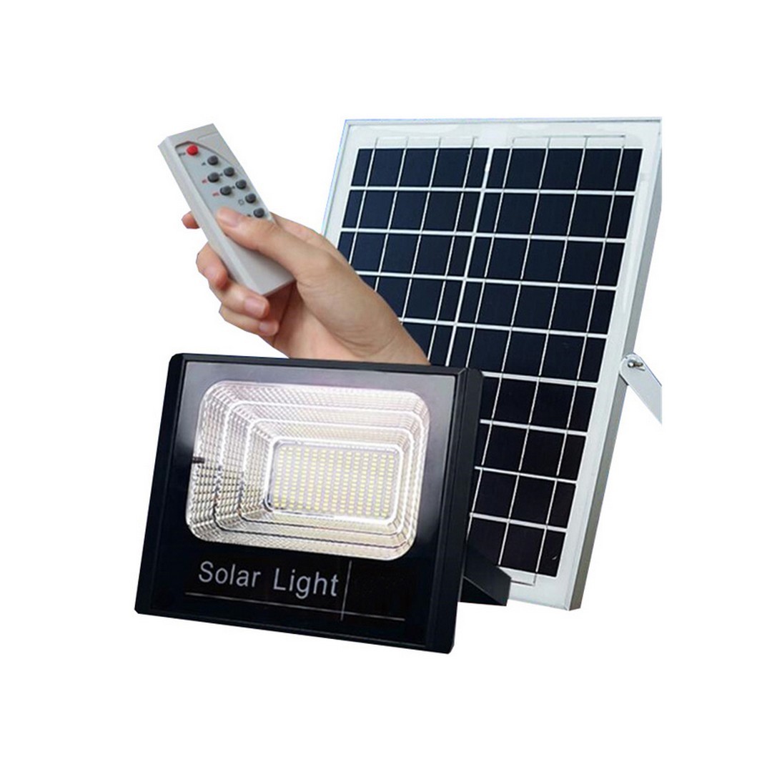 Αδιάβροχος ηλιακός προβολέας LED 60W με χρονοδιακόπτη Solar light JD 8860
