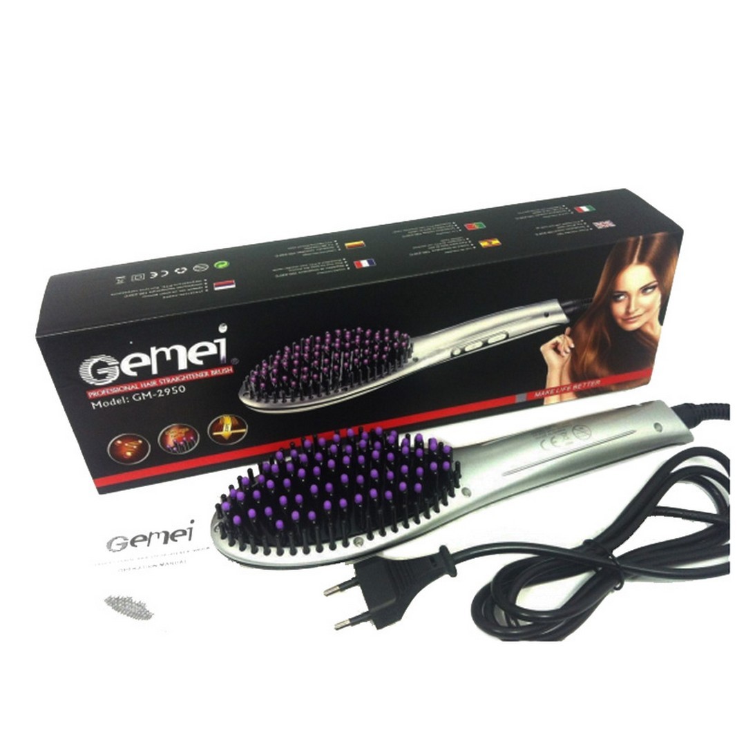 Ηλεκτρική βούρτσα μαλλιών 75W με κεραμική επίστρωση Gemei GM-2950