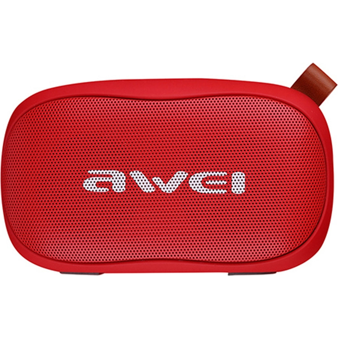 Ηχείο bluetooth 4.5W με 3 ώρες lειτουργίας Awei Y900 σε κόκκινο χρώμα