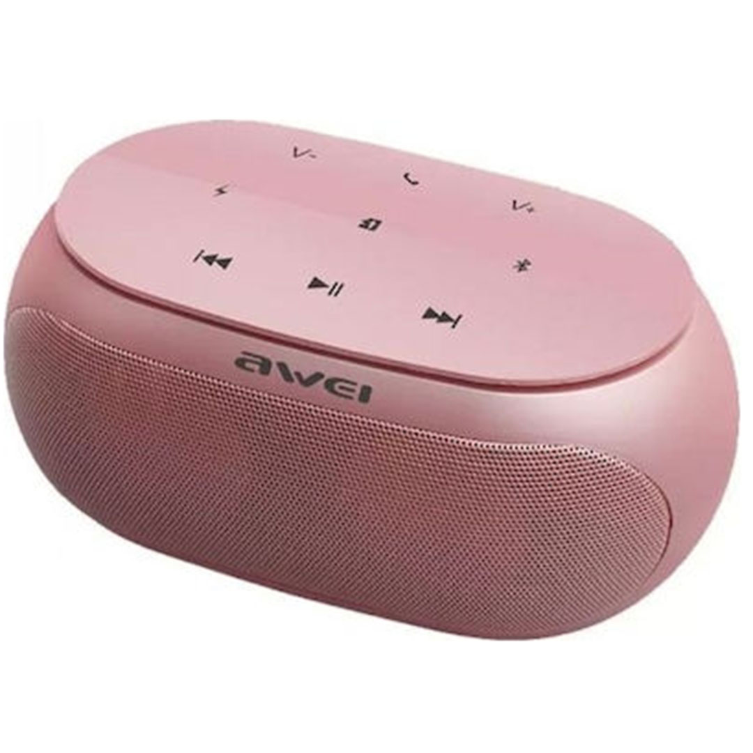 Ηχείο Bluetooth 9W με 8 ώρες λειτουργίας Awei Y200 σε ροζ χρώμα