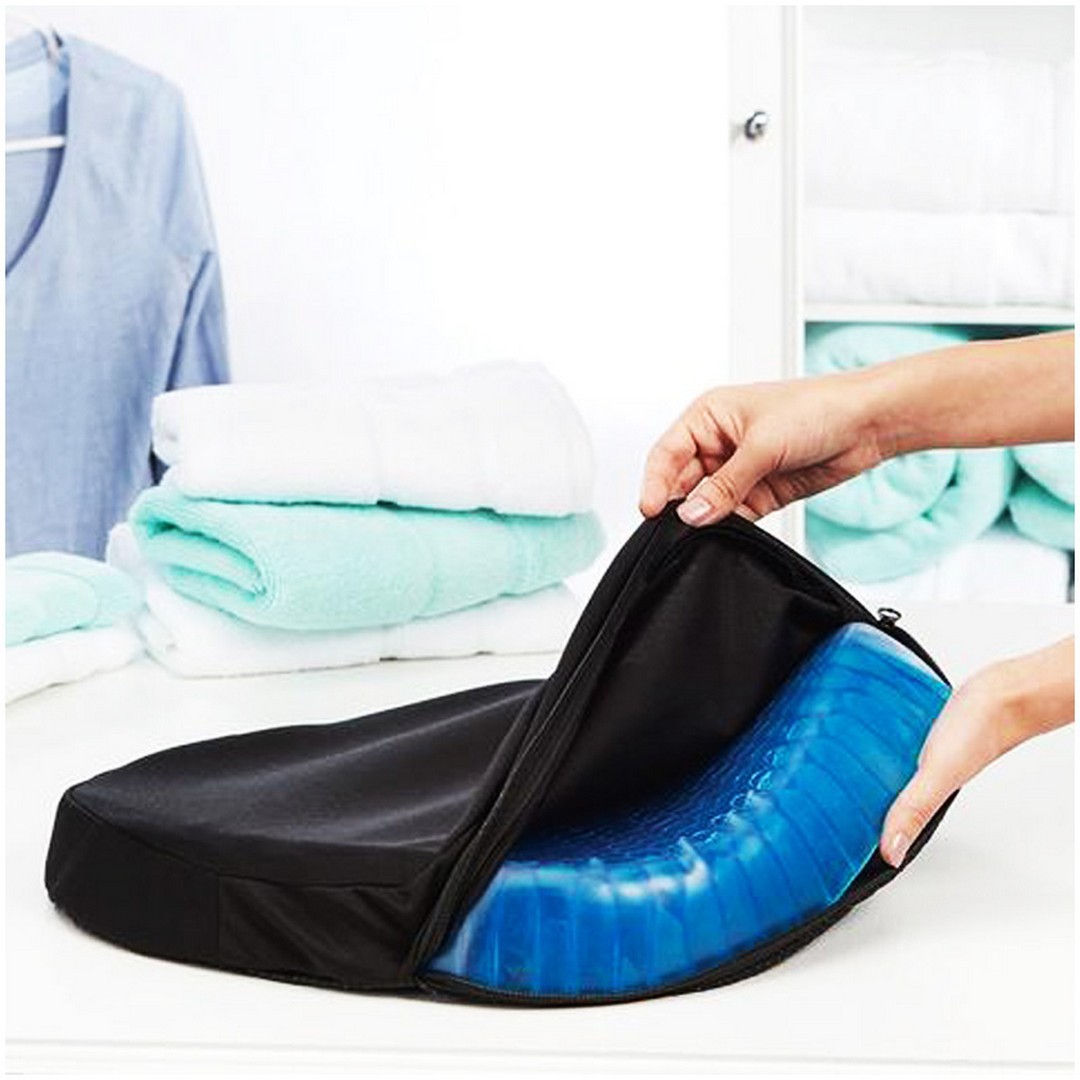 Μαξιλάρι καθίσματος με gel για στήριξη της σπονδυλικής στήλης και για ανακούφιση από τον πόνο στη μέση