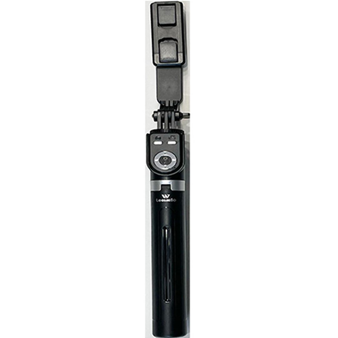 LW-051 Selfie Stick με Καλώδιο Type-C / Τηλεχειριστήριο Μαύρο