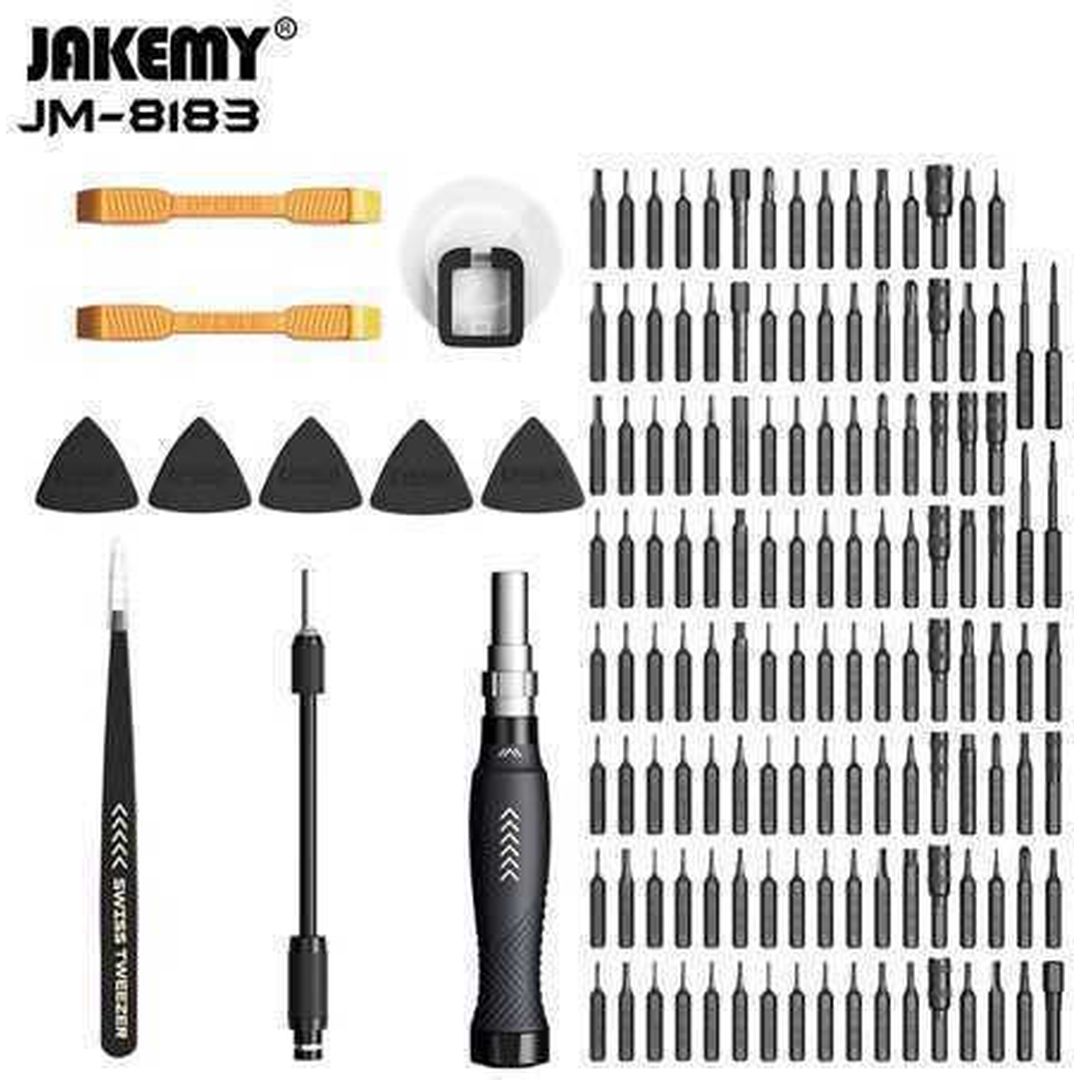 Jakemy Κατσαβίδι με 145 Εναλλασσόμενες Μύτες JM-8183