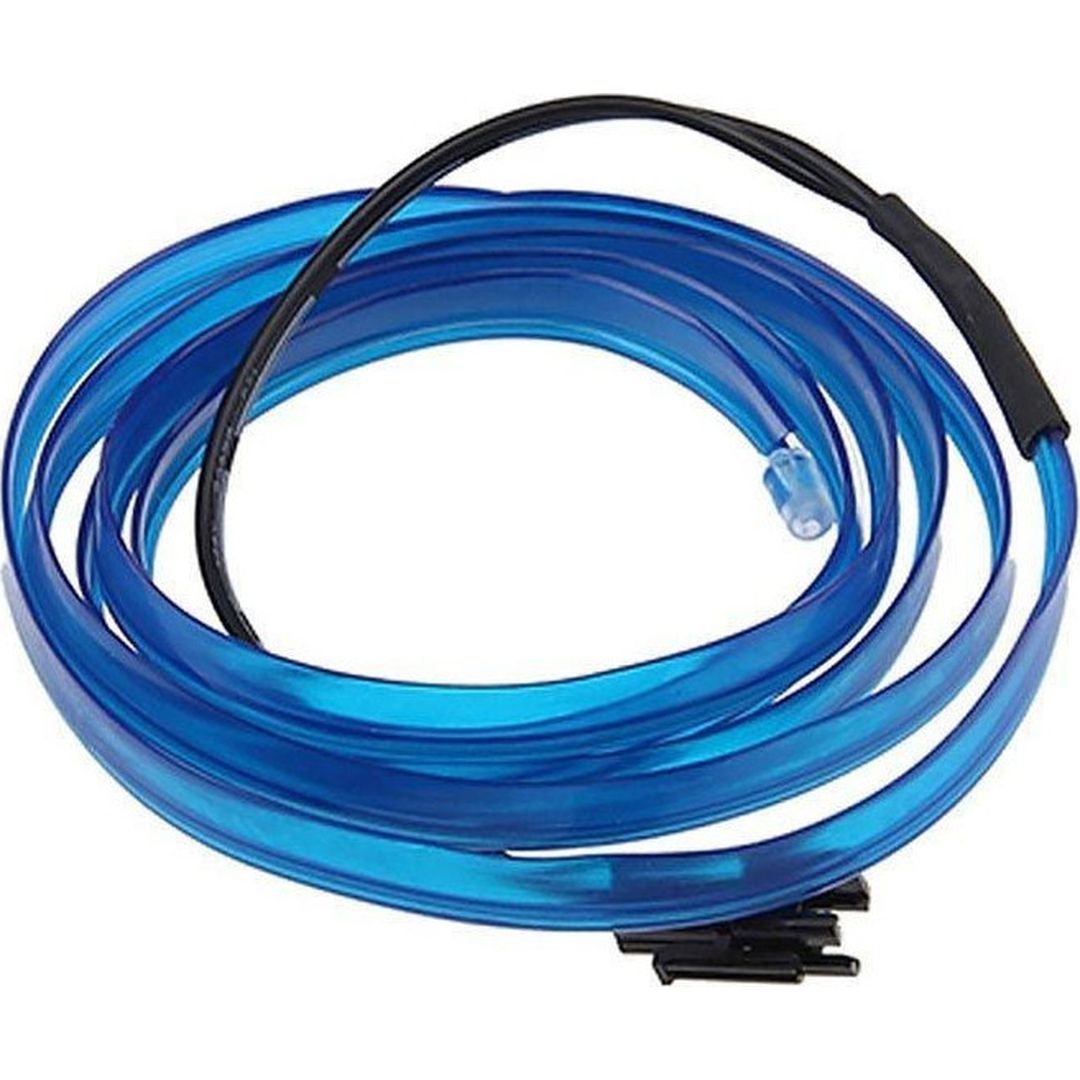 Εύκαμπτο Led Καλώδιο El Wire 2m Μπλε 47460
