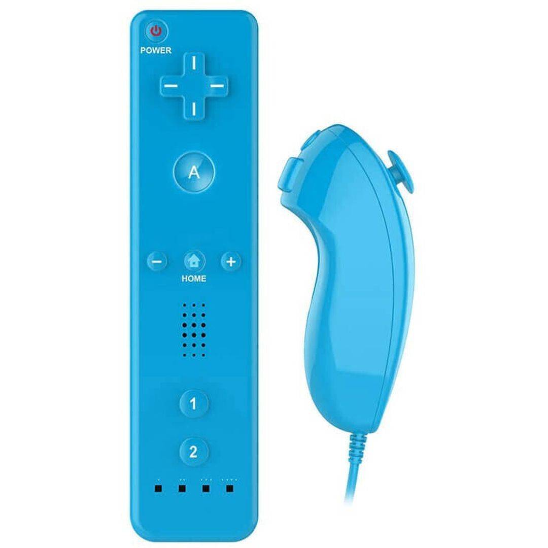 Remote Plus & NunChuck Pack Ασύρματο Gamepad για Wii TS02632-3 Μπλε