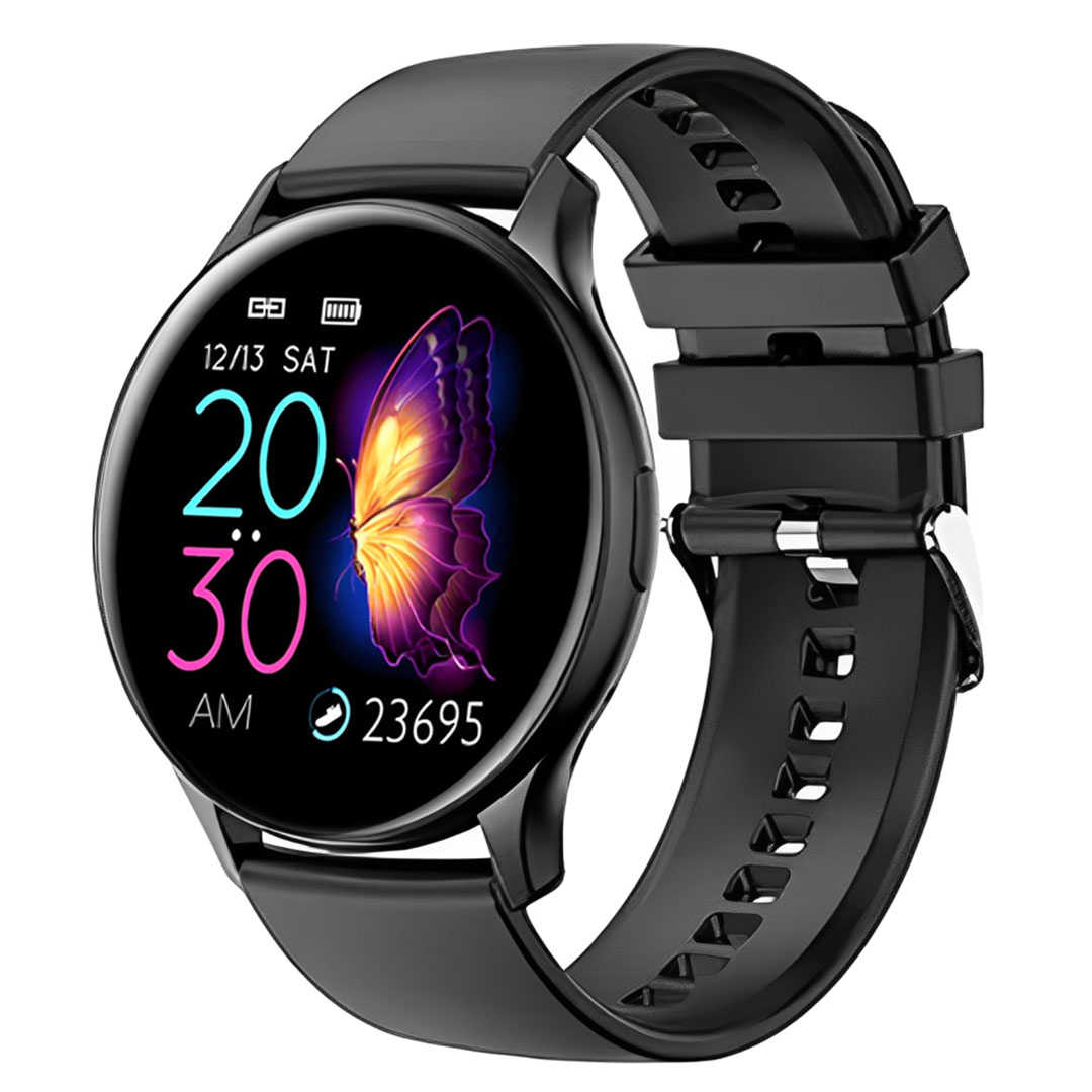 Hoco Y15 Aluminium Smartwatch με Παλμογράφο (Μαύρο)