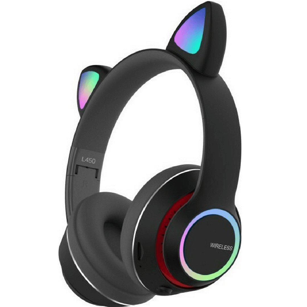 Ασύρματα, ενσύρματα ακουστικά over ear CAT L450 σε μαύρο χρώμα