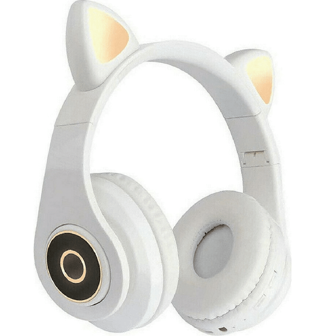 Ασύρματα, ενσύρματα ακουστικά over ear CAT L450 σε λευκό χρώμα