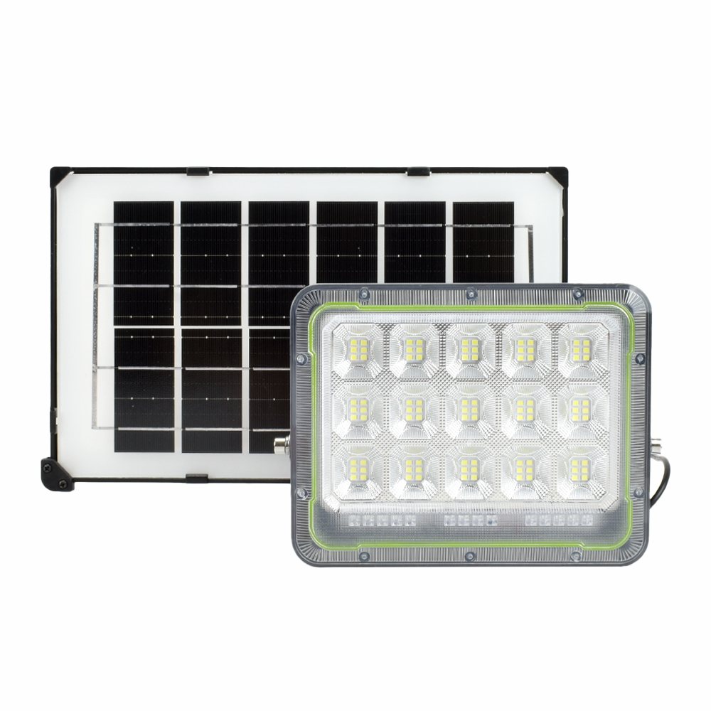 Gdsuper Στεγανός Ηλιακός Προβολέας LED 50W Ψυχρό Λευκό 6500K IP67 000.230.12044