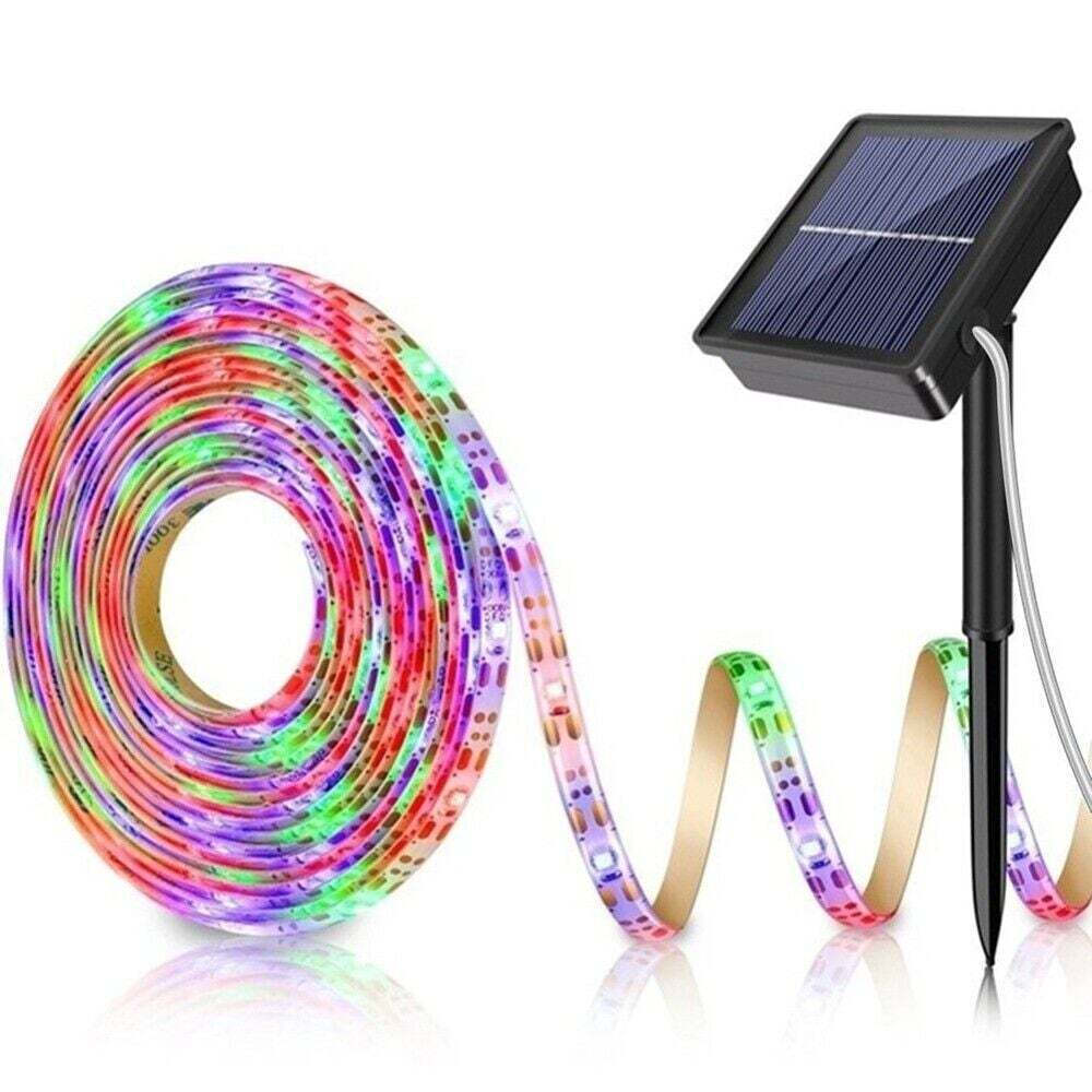 Andowl Κρεμαστό Ηλιακό Φωτιστικό RGB με Τηλεχειριστήριο Q-ZD933