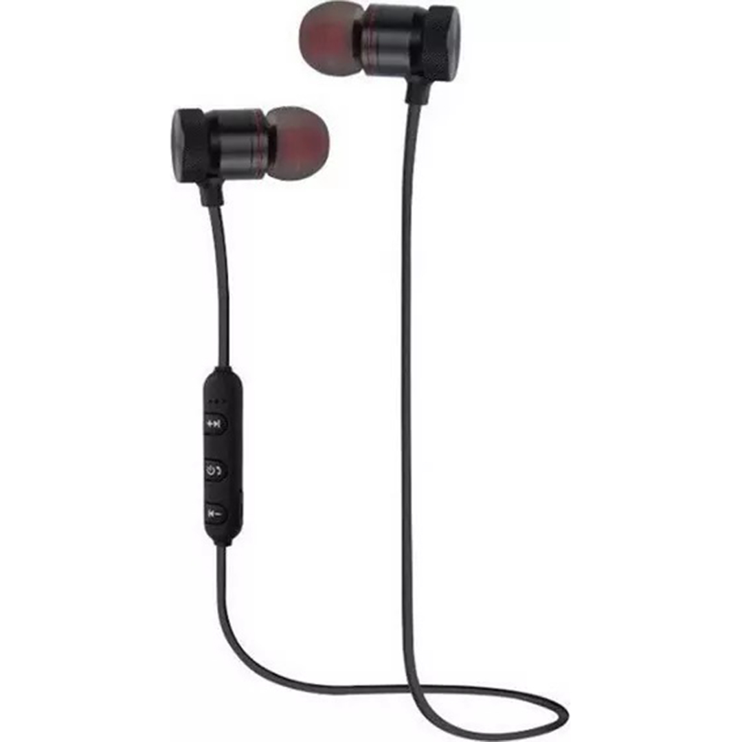 In-ear bluetooth handsfree ακουστικά μαύρα Ezra BW05 σε μαύρο χρώμα