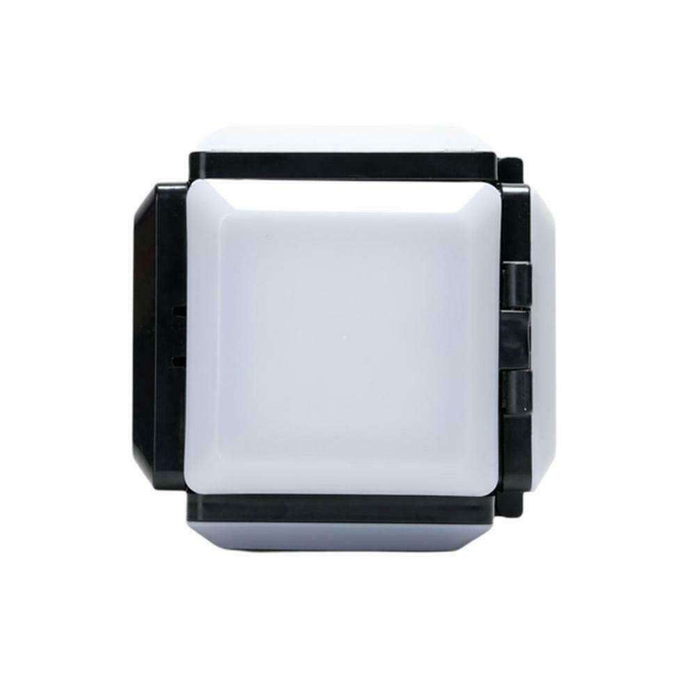 Cube Επιτραπέζιο Διακοσμητικό Φωτιστικό LED Μπαταρίας σε Λευκό Χρώμα 46486
