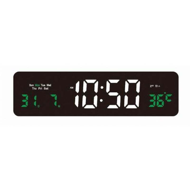 Επιτραπέζιο Ψηφιακό Ρολόι με Ξυπνητήρι Λευκό GET-JH3208-OEM
