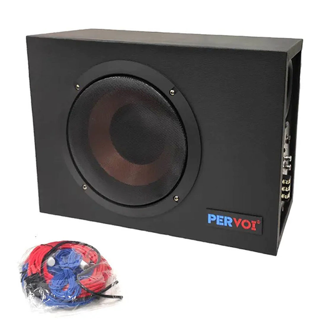 PerVoi Pervoi CTC-8031 Αυτοενισχυόμενο Subwoofer Αυτοκινήτου με Κούτα