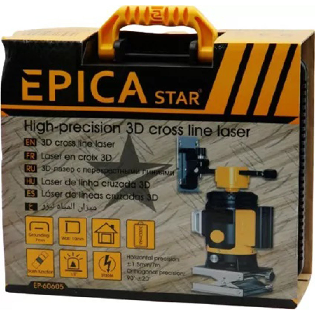 Γραμμικό αλφάδι laser EPICA STAR EP-60605