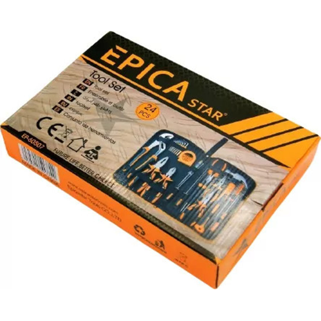 Σετ εργαλεία με κασετίνα 24τμχ EPICA STAR EP-60507