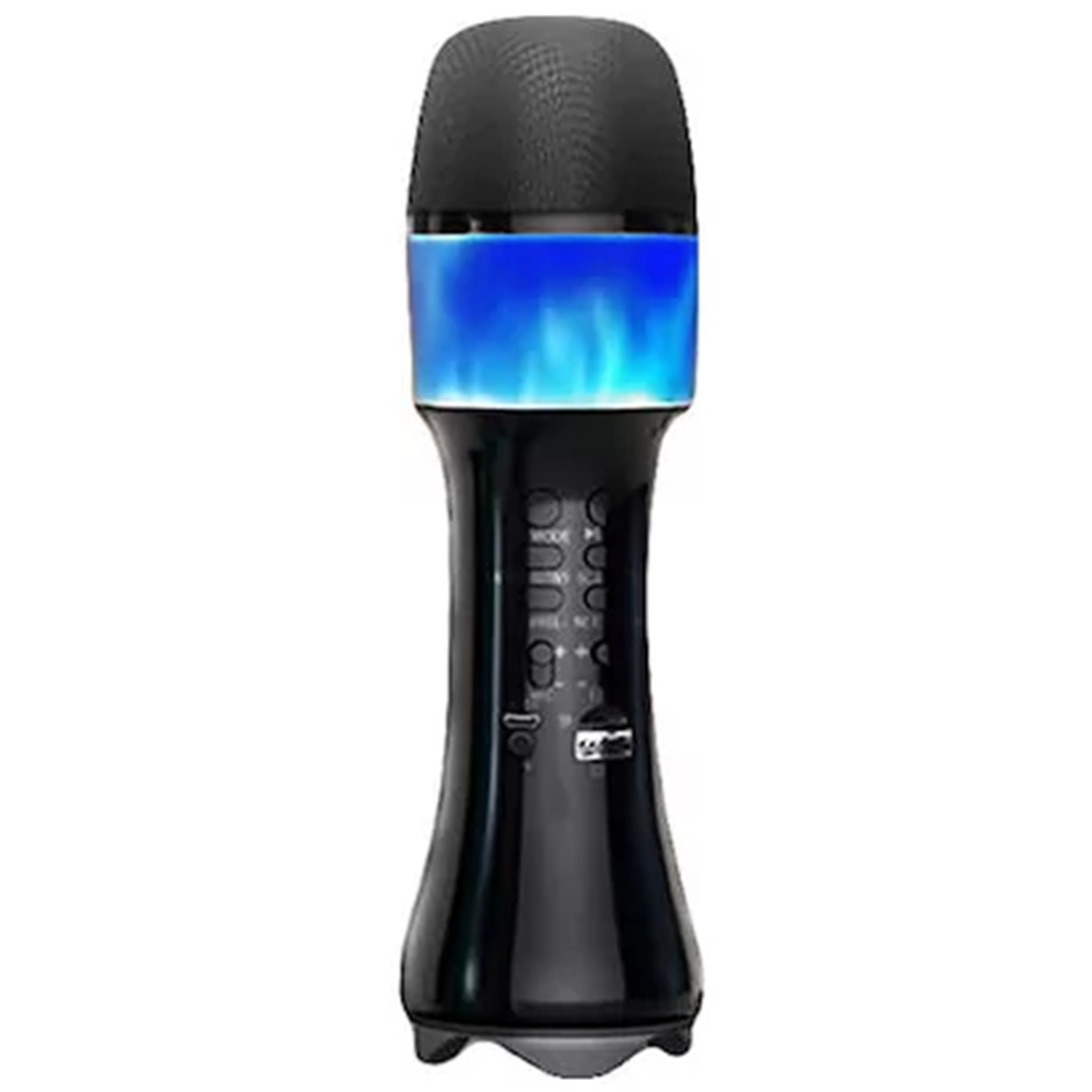 Ασύρματο μικρόφωνο  karaoke με ενσωματωμένο ηχείο, led light BT Q99