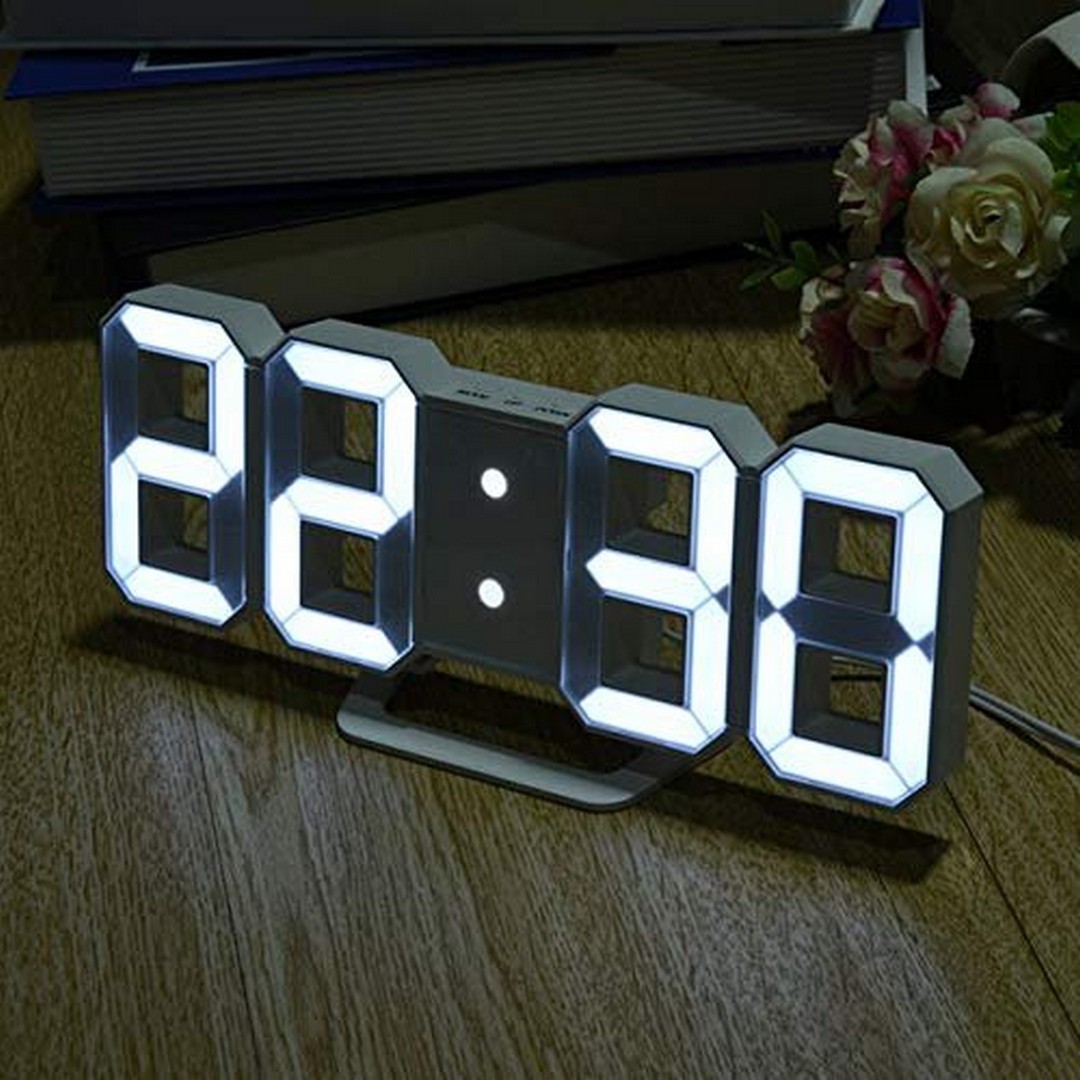 Ψηφιακό Ρολόι & Ξυπνητήρι LED - Mini Fashion Clock - Επιτραπέζιο & Επιτοίχιο