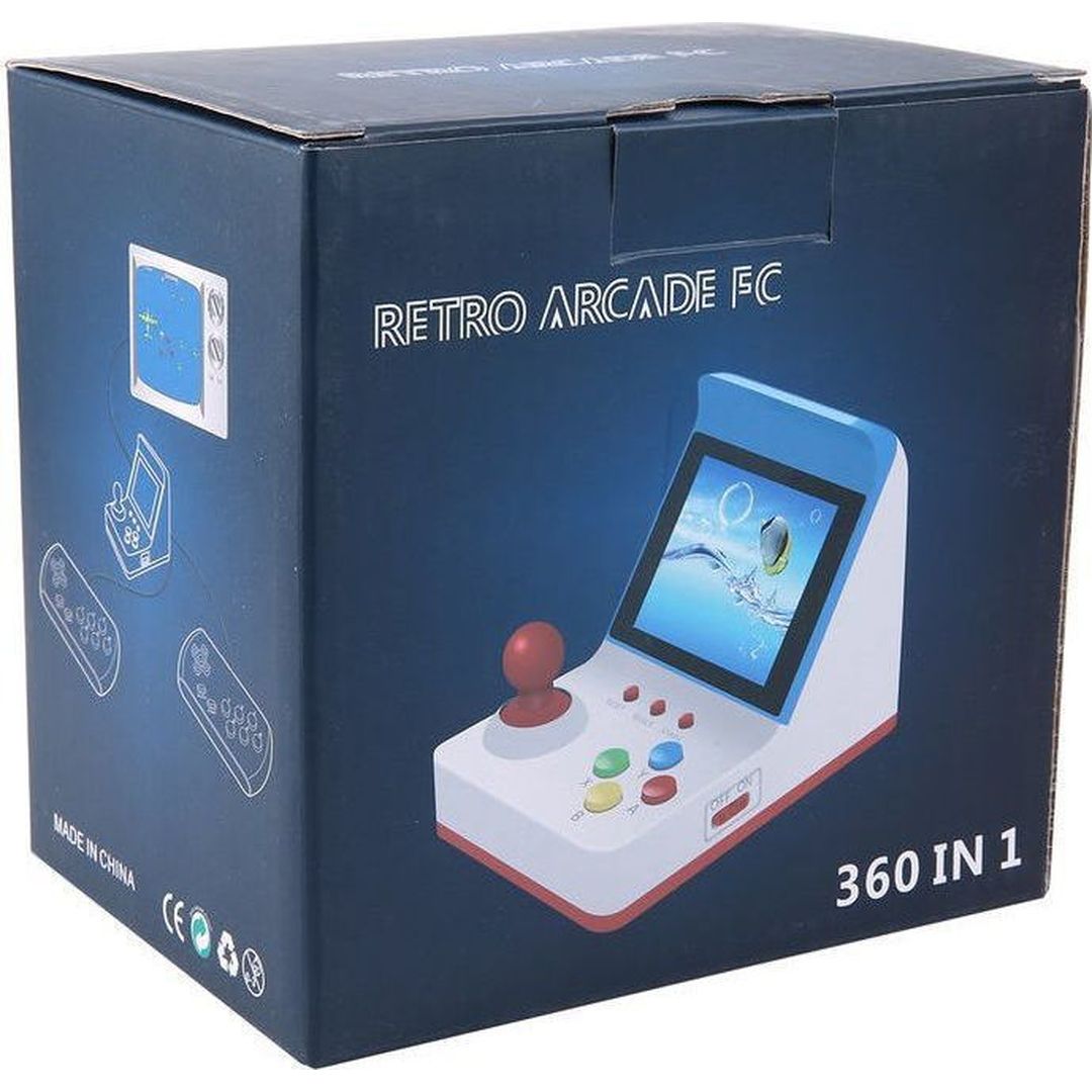 Κονσόλα παιχνιδιών retro arcade console FC με 360 παιχνίδια 99753