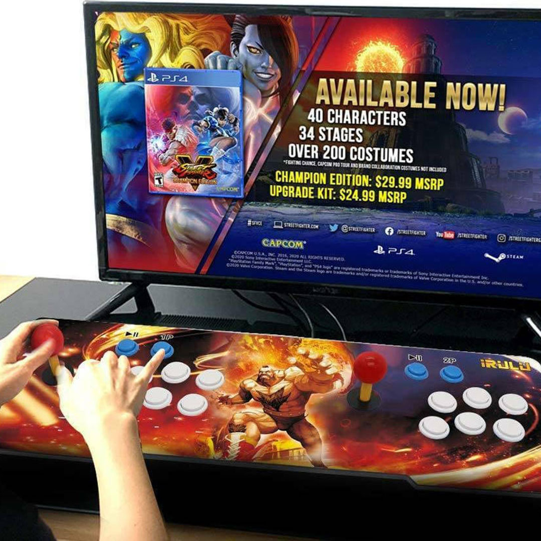 Κονσόλα παιχνιδιών Retro Stick Arcade HD 3000+ παιχνίδια iRULU Pandora box double arcade game console