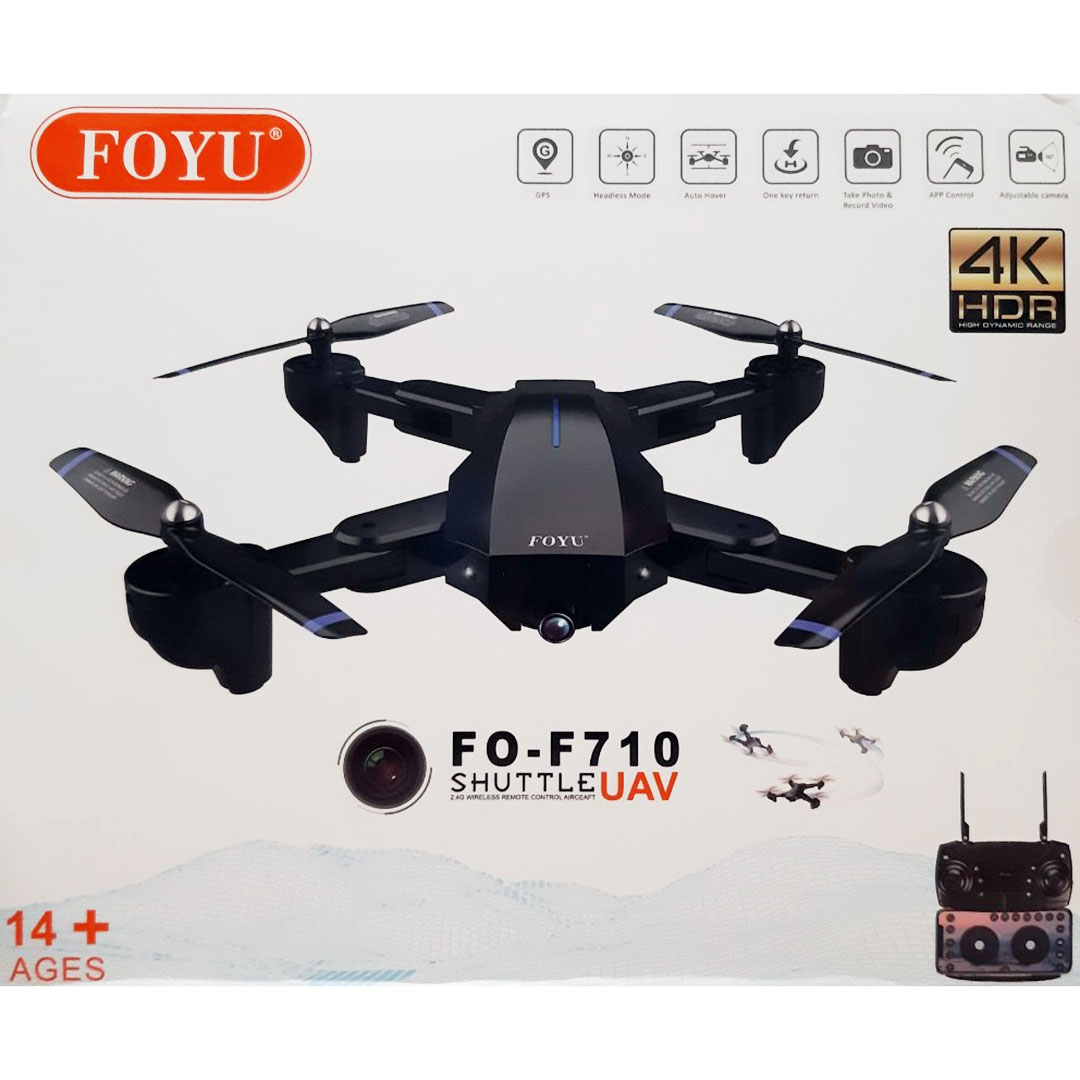 Drone με κάμερα και video full HD 1080p και χειριστήριο Foyu FO-F710 - χρόνος πτήσης 20min