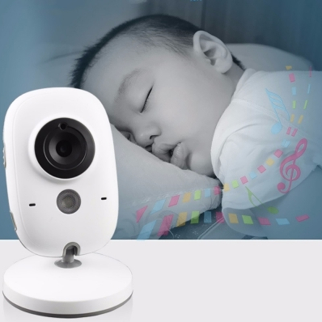 Ασύρματη ενδοεπικοινωνία μωρού με κάμερα και ήχο 3.2 ίντσες Video Baby Monitor VB603 120311251027 2τμχ