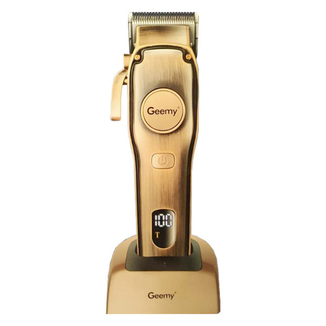 Επαναφορτιζόμενη κουρευτική μηχανή, trimmer μαλλιών Geemy GM-6626