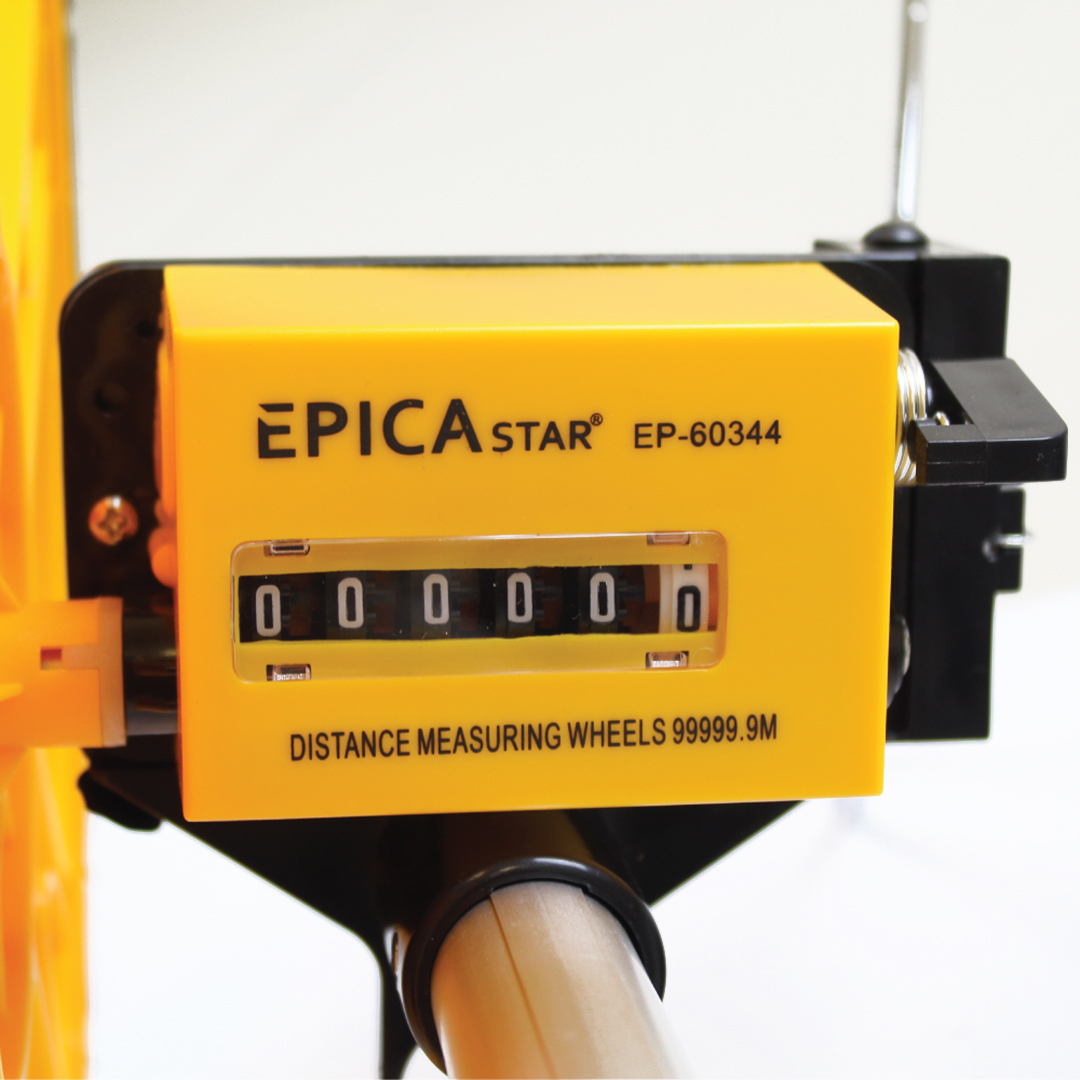 Τηλεσκοπικός τροχός οδομέτρησης με αναλογική ένδειξη EPICA STAR EP-60344