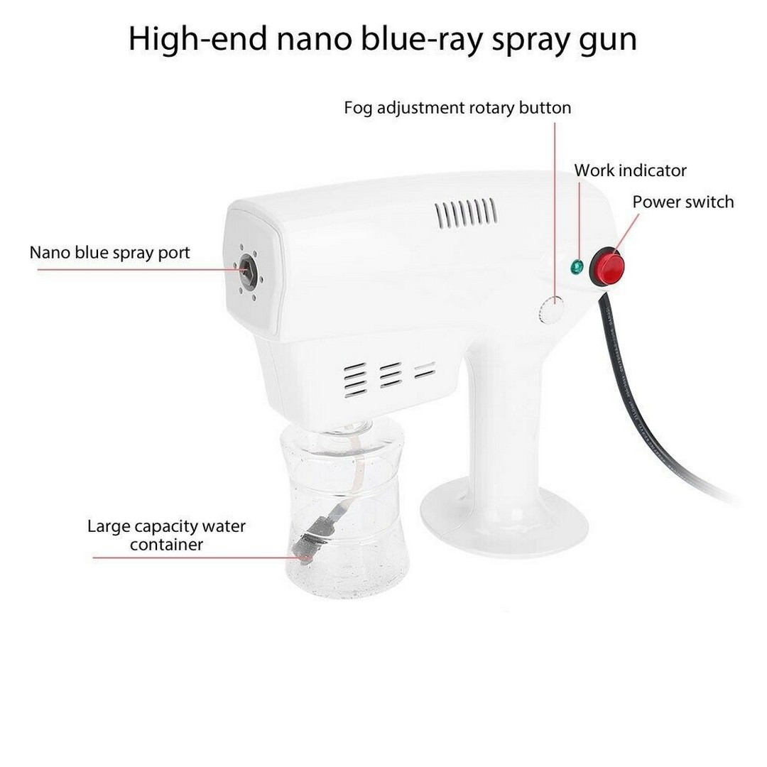 Hair Steamer για περιποίηση και φροντίδα μαλλιών Nano Steam Gun