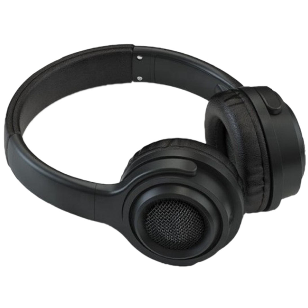 Ενσύρματα on ear ακουστικά Ezra BH03 σε μαύρο χρώμα