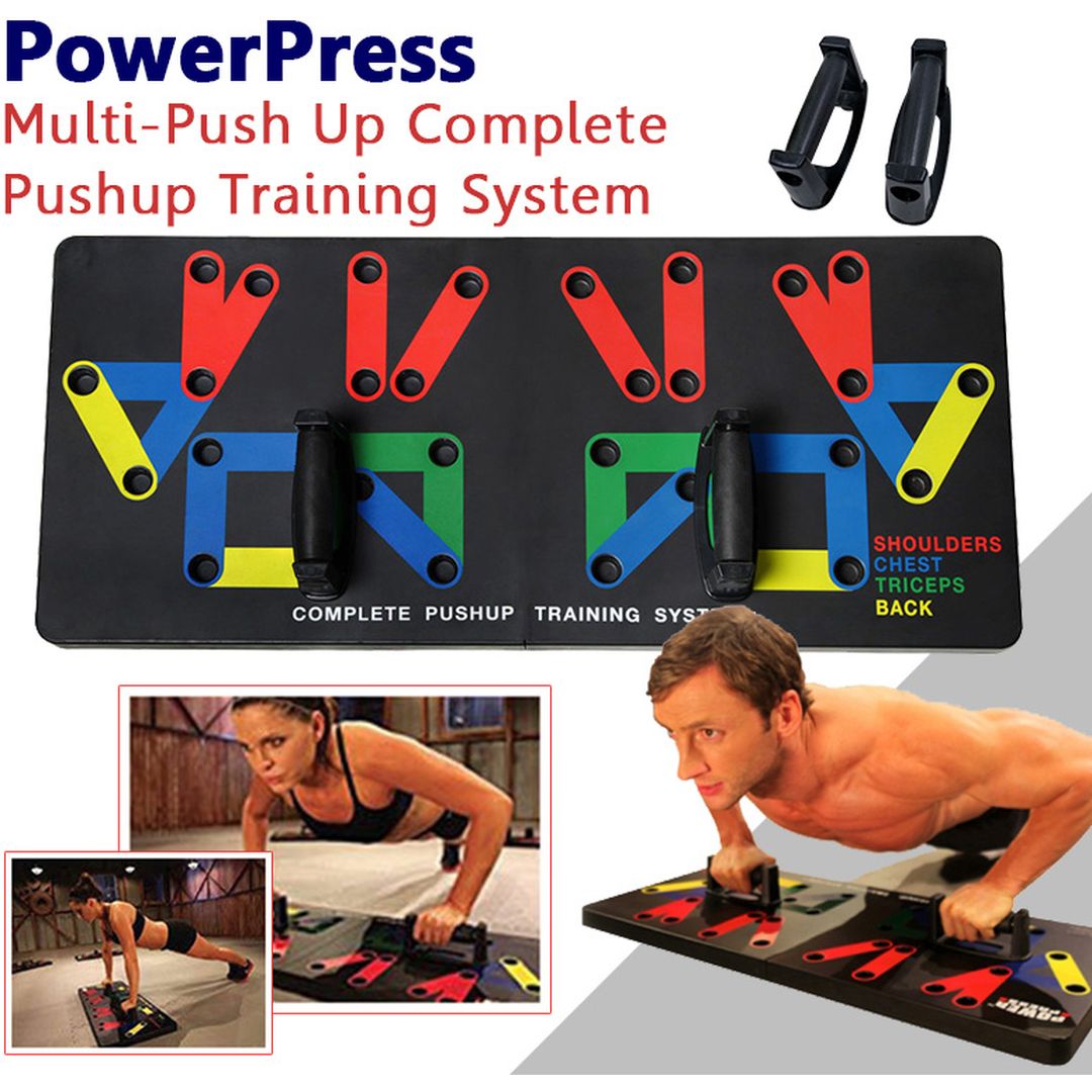 Σανίδα πλήρους εκγύμνασης σώματος - Complete pushup training system