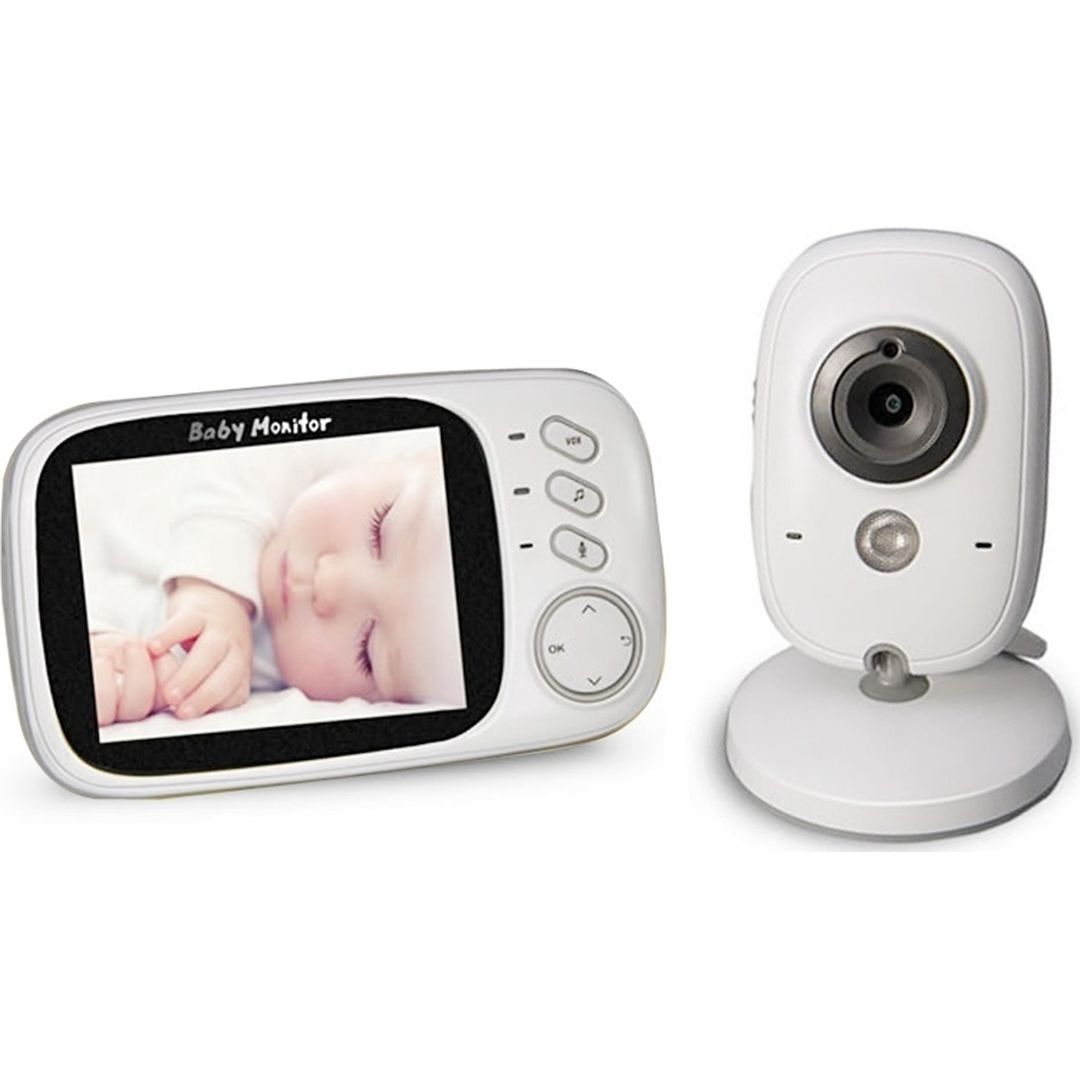 Ασύρματο baby monitor με κάμερα για μωρά, ενδοεπικοινωνία, night vision - VB603