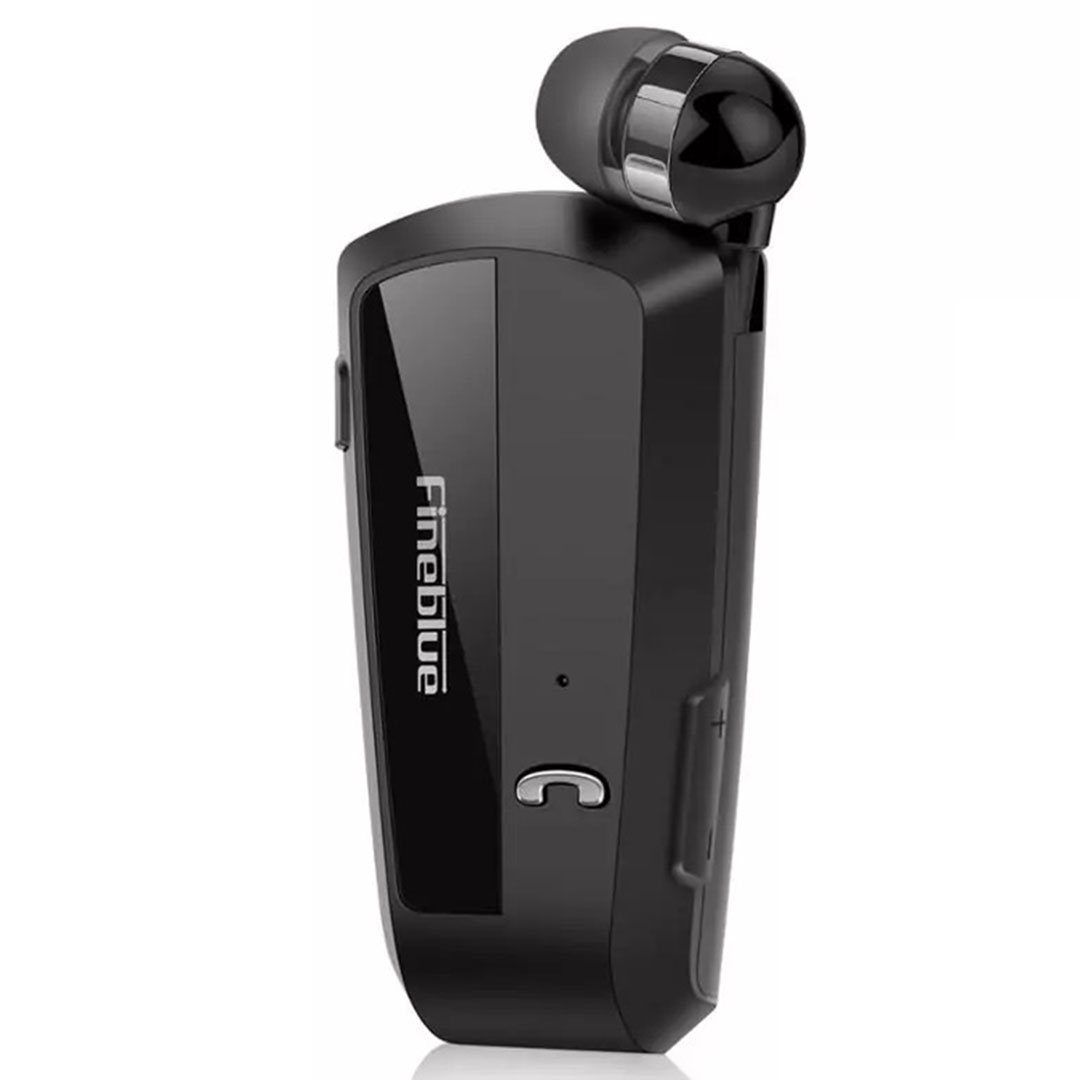 Ακουστικό πέτου In-ear Bluetooth Fineblue F990 μαύρο