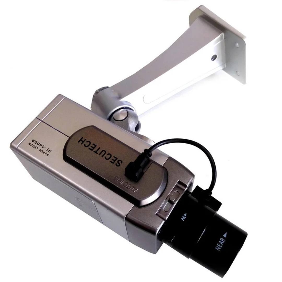 Ομοίωμα κάμερας τύπου box, με led που αναβοσβήνει REALSAFE CDM-14