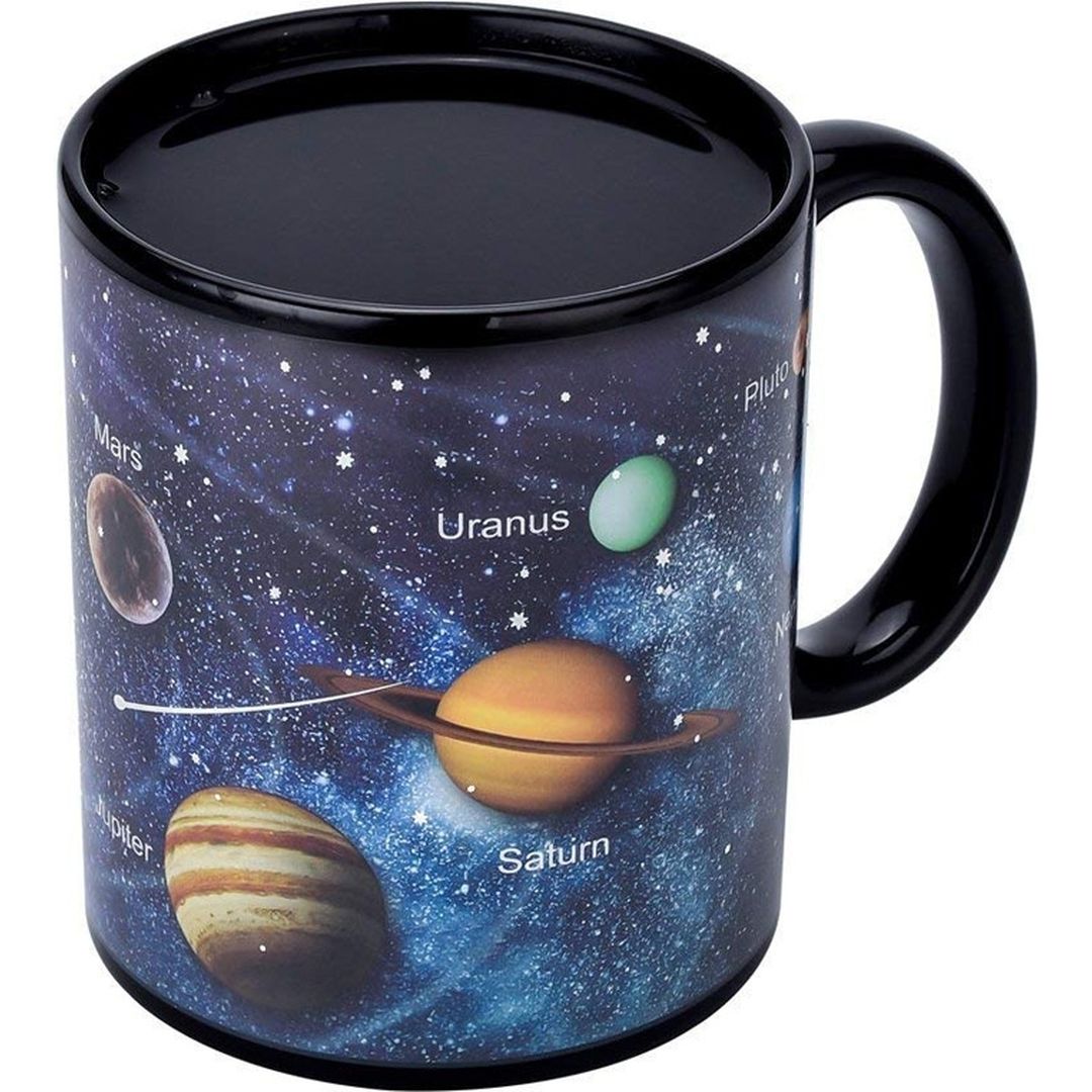 Μαγική κούπα που αλλάζει χρώμα - Solar system mug