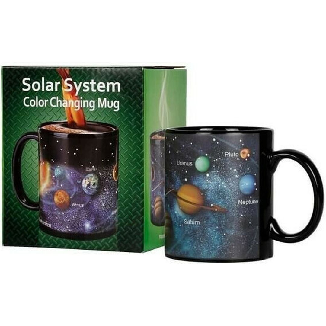 Μαγική κούπα που αλλάζει χρώμα - Solar system mug